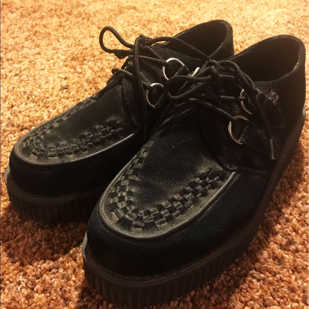T.U.K. Black Creeper Shoes